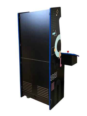 Abstract - 4 Player 27 Inch Upright Arcade Cabinet - BitCade UK