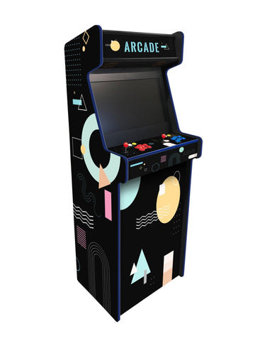 Abstract - 24 Inch Upright Arcade Cabinet - BitCade UK