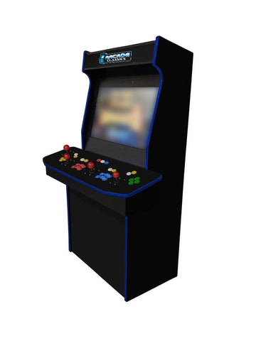 Black - 4 Player 32 Inch Upright Arcade Cabinet