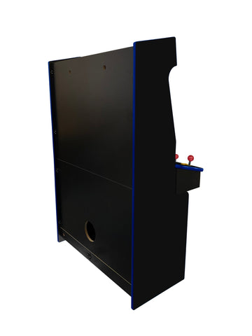 Black - 4 Player 43 Inch Upright Arcade Cabinet - BitCade UK
