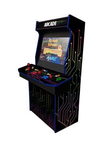 Circuit - 4 Player 32 Inch Upright Arcade Cabinet - BitCade UK