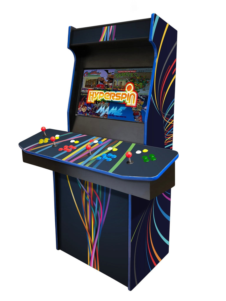 Fibre - 4 Player 27 Inch Upright Arcade Cabinet - BitCade UK