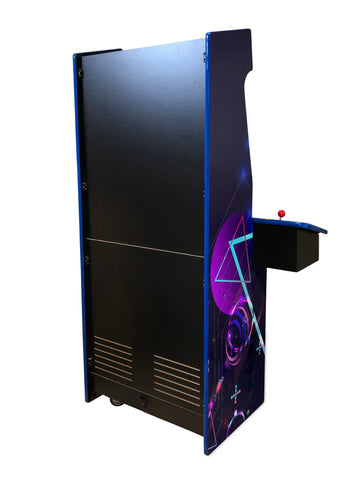 Geometric - 4 Player 27 Inch Upright Arcade Cabinet - BitCade UK