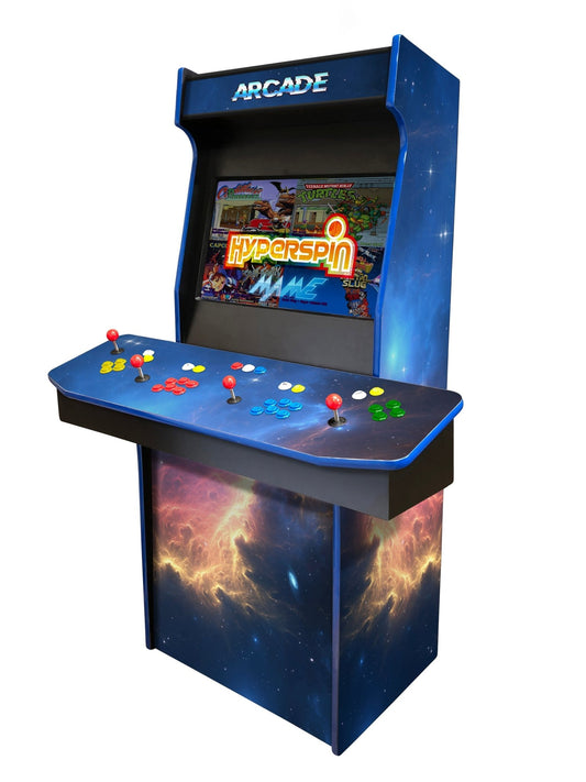 Nebula - 4 Player 27 Inch Upright Arcade Cabinet - BitCade UK