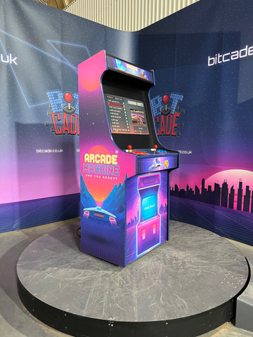 Neon - 27 Inch Upright Arcade Cabinet - BitCade UK