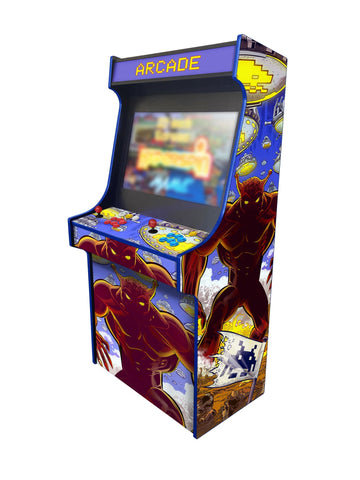 Space Invaders Inspired - 32 Inch Upright Arcade Cabinet - BitCade UK