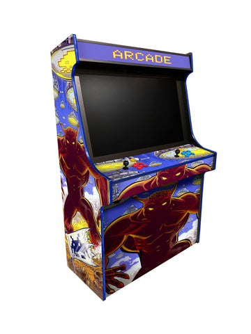 Space Invaders Inspired - 43 Inch Upright Arcade Cabinet - BitCade UK