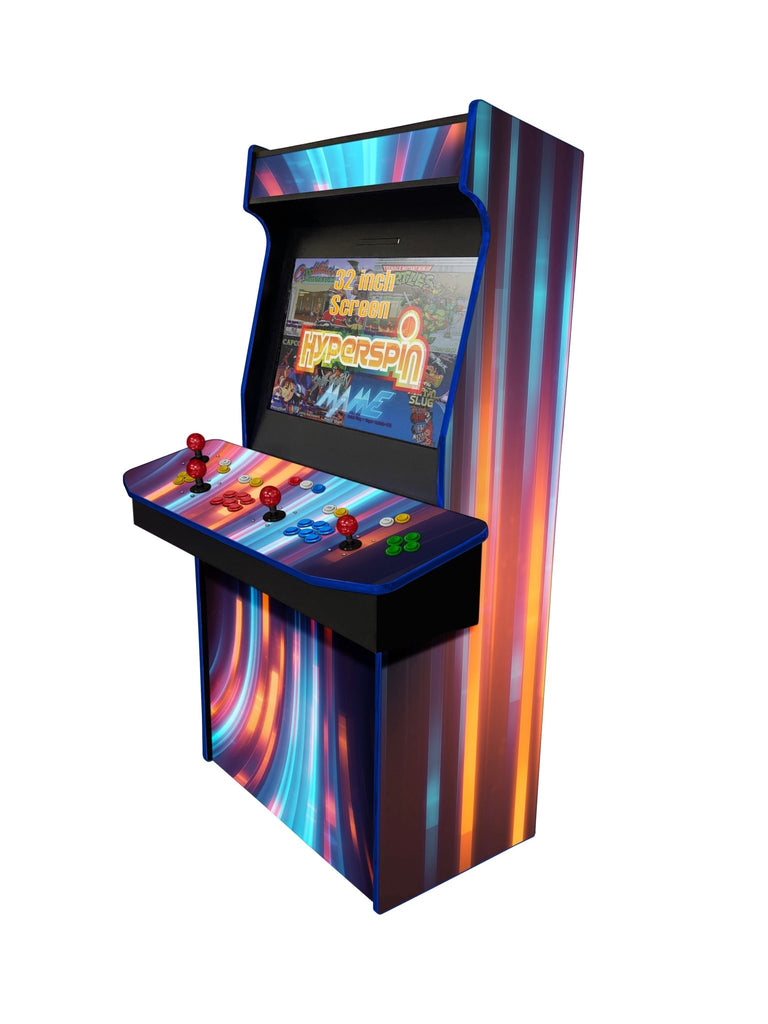 Speedway - 4 Player 32 Inch Upright Arcade Cabinet - BitCade UK